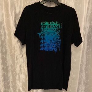 Mr. Beast Black Short Sleeve Tee Men’s Size Large 🔥 YB4